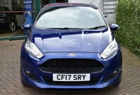 USED 2017 17 FORD FIESTA 1.0T ECOBOOST ST-LINE 3 DOOR 6-SPEED 123 BHP (EURO 6) Sat Nav / Privacy Glass / Bluetooth