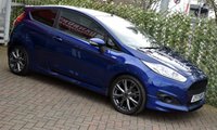 USED 2017 17 FORD FIESTA 1.0T ECOBOOST ST-LINE 3 DOOR 6-SPEED 123 BHP (EURO 6) Sat Nav / Privacy Glass / Bluetooth