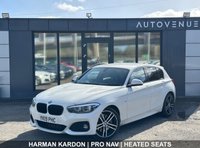 USED 2019 19 BMW 1 SERIES 2.0 120d M Sport Shadow Edition Hatchback 5dr Diesel Auto Euro 6 (s/s) (190 ps) PRO NAV + HARMAN KARDON SOUND + HEATED SEATS + CRUISE CONTROL