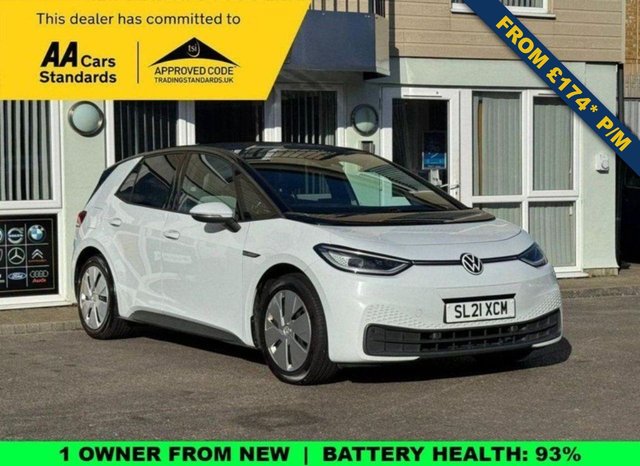 View our Volkswagen Id.3 Pro Performance 58kWh Tech Hatchback 5dr Electric Auto (204 ps)