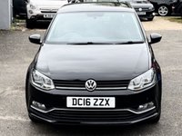 USED 2016 16 VOLKSWAGEN POLO 1.2 TSI BlueMotion Tech Match Hatchback 5dr Petrol Manual Euro 6 (s/s) (90 ps) 