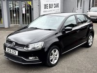 USED 2016 16 VOLKSWAGEN POLO 1.2 TSI BlueMotion Tech Match Hatchback 5dr Petrol Manual Euro 6 (s/s) (90 ps) 