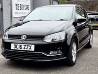 USED 2016 16 VOLKSWAGEN POLO 1.2 TSI BlueMotion Tech Match Hatchback 5dr Petrol Manual Euro 6 (s/s) (90 ps) 