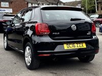 USED 2016 16 VOLKSWAGEN POLO 1.2 TSI BlueMotion Tech Match Hatchback 5dr Petrol Manual Euro 6 (s/s) (90 ps) 