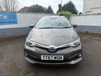 USED 2017 67 TOYOTA AURIS 1.8 VVT-h Excel Hatchback 5dr Petrol Hybrid CVT Euro 6 (s/s) (Safety Sense) (136 ps) 