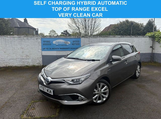 2017 TOYOTA AURIS 1.8 VVT H EXCEL HATCHBACK 5DR PETROL HYBRID CVT EURO 6 S... photo