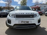 USED 2015 65 LAND ROVER RANGE ROVER EVOQUE 2.0 TD4 SE SUV 5dr Diesel Auto 4WD Euro 6 (s/s) (180 ps) A TRULY STUNNING ADDITION TO OUR FORECOURT FINISHED IN MASSIVELY POPULAR WHITE PAINT+4 WHEEL DRIVE WITH ACTIVE DRIVE LINE+SERVICE HISTORY+DIESEL+AUTOMATIC+ULEZ COMPLIANT+PRIVACY GLASS+CHROME TREAD PLATES+FRONT FOG LAMPS+FULL LEATHER INTERIOR+FULL PANORAMIC GLASS ROOF WITH POWERED BLIND+PARK ASSIST+CLIMATE CONTROL+18 INCH, 7 SPOKE ALLOY WHEELS+COST NEW &pound;36665 MAKING THIS USED VEHICLE OUTSTANDING VALUE AT OUR LOW PRICE+1 FULL YEARS MOT PRIOR TO COLLECTION+CALL NOW TO SECURE A VIEWING!!!!!!!!!!!!!!