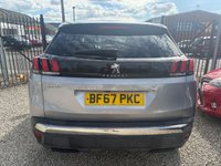 USED 2017 67 PEUGEOT 3008 1.6 BlueHDi Allure SUV 5dr Diesel EAT Euro 6 (s/s) (120 ps) AUTOMATIC! 8 SERVICE STAMPS. 1 OWNER. SAT NAV. PARKING SENSORS. HALF LEATHER TRIM. PRIVACY GLASS