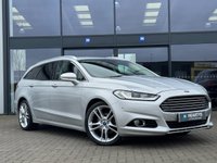 USED 2014 64 FORD MONDEO 2.0 TDCi Titanium Estate 5dr Diesel Manual Euro 6 (s/s) (180 ps) FSH*&pound;35TAX*NAV*LEATHER*180BHP