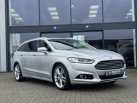 USED 2014 64 FORD MONDEO 2.0 TDCi Titanium Estate 5dr Diesel Manual Euro 6 (s/s) (180 ps) FSH*&pound;35TAX*NAV*LEATHER*180BHP