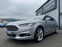 USED 2014 64 FORD MONDEO 2.0 TDCi Titanium Estate 5dr Diesel Manual Euro 6 (s/s) (180 ps) FSH*&pound;35TAX*NAV*LEATHER*180BHP