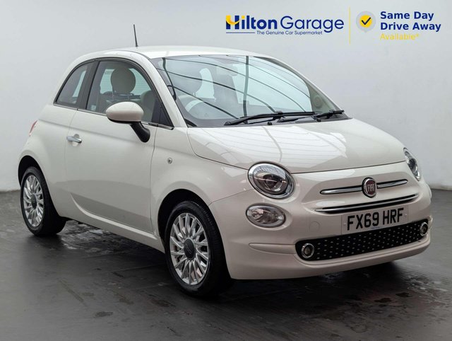 USED 2019 69 FIAT 500 1.2 500 Lounge 3dr CLICK & COLLECT/ HOME DELIVERY