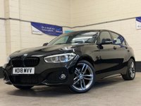USED 2018 18 BMW 1 SERIES 1.5 118i M Sport Hatchback 5 Door Petrol Manual Euro 6 (s/s) (136 ps) ONLY 1 PREVIOUS OWNER FROM NEW
