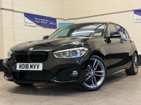 USED 2018 18 BMW 1 SERIES 1.5 118i M Sport Hatchback 5 Door Petrol Manual Euro 6 (s/s) (136 ps) ONLY 1 PREVIOUS OWNER FROM NEW