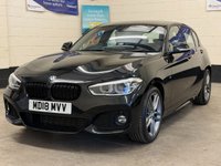 USED 2018 18 BMW 1 SERIES 1.5 118i M Sport Hatchback 5 Door Petrol Manual Euro 6 (s/s) (136 ps) ONLY 1 PREVIOUS OWNER FROM NEW