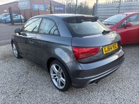 USED 2014 64 AUDI A1 1.6 TDI S line Hatchback 3dr Diesel Manual Euro 5 (s/s) (105 ps) HALF LEATHER TRIM. &pound;20 ROAD TAX