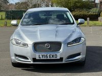 USED 2015 15 JAGUAR XF 2.2d Luxury Auto Euro 5 (s/s) 4dr FSH+New Service+reverse camera