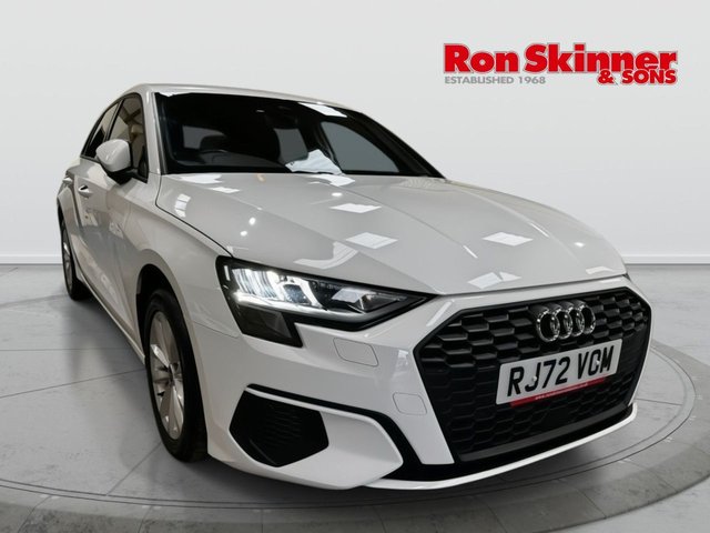 2022 72 AUDI A3 1.0 TFSI 30 Technik Sportback 5dr Petrol S Tronic Euro 6 (s/s) (110 ps) 