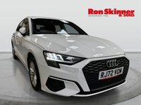 USED 2022 72 AUDI A3 1.0 TFSI 30 Technik Sportback 5dr Petrol S Tronic Euro 6 (s/s) (110 ps) 