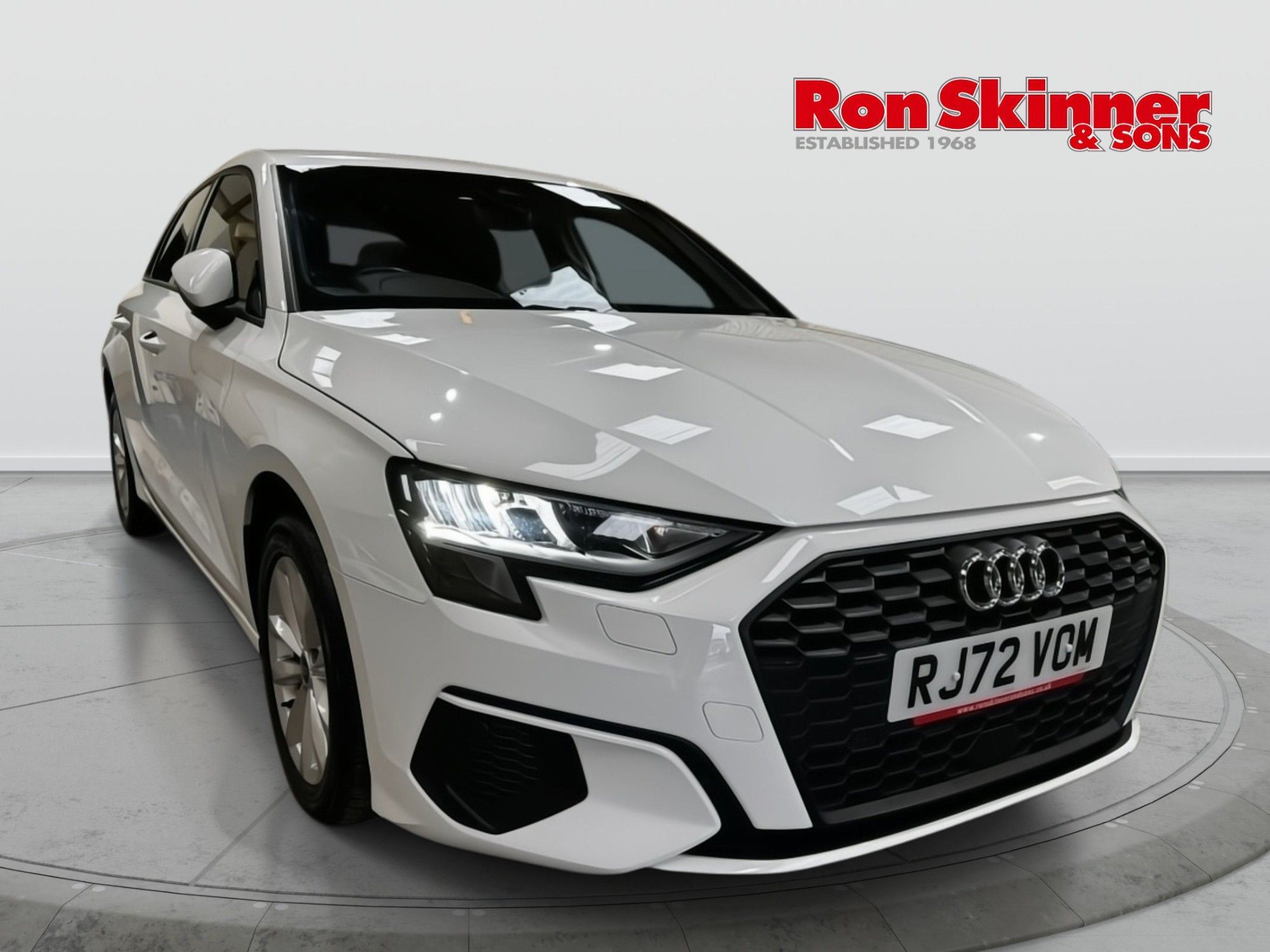 USED 2022 72 AUDI A3 1.0 TFSI 30 Technik Sportback 5dr Petrol S Tronic Euro 6 (s/s) (110 ps) 
