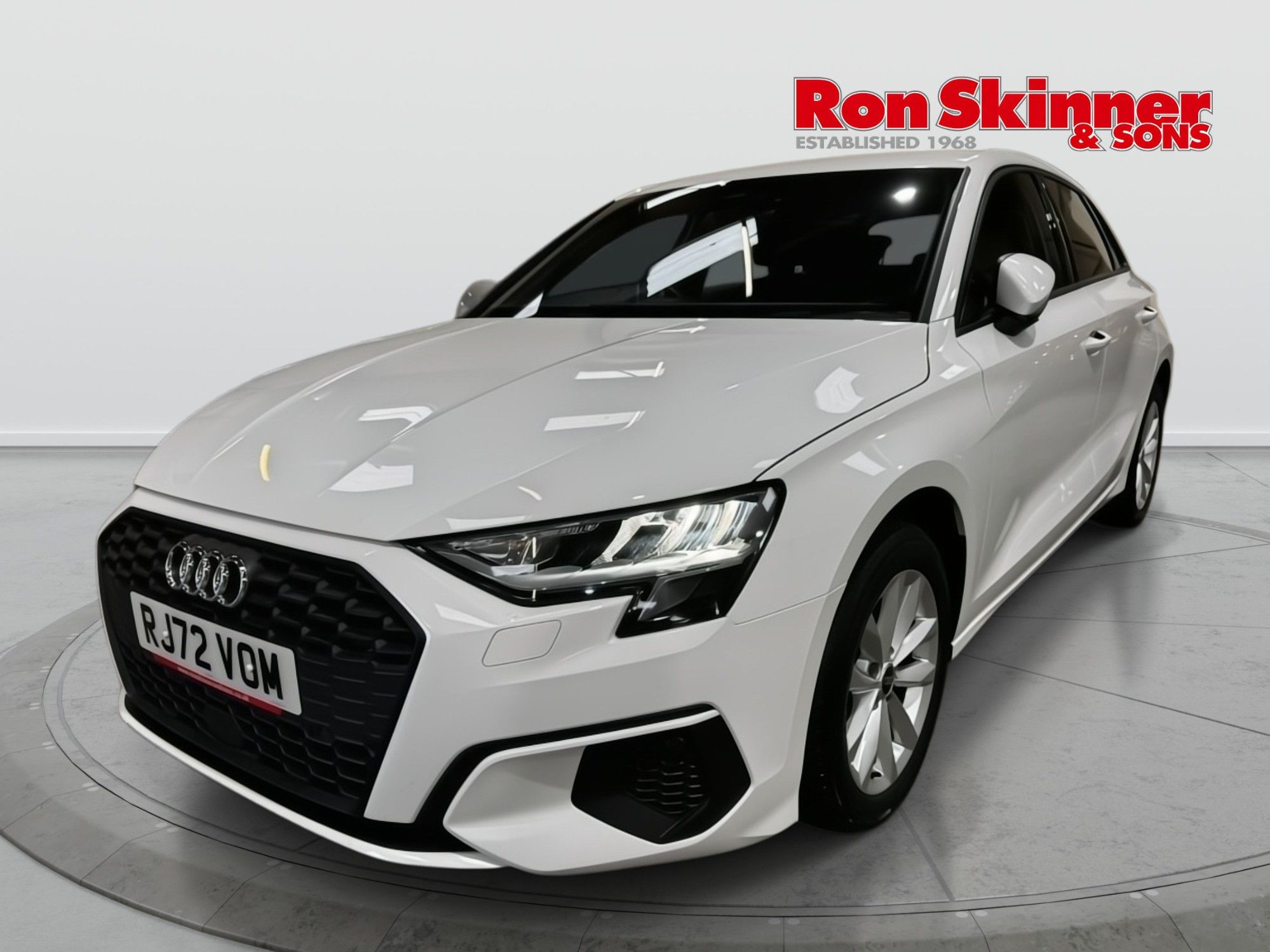 USED 2022 72 AUDI A3 1.0 TFSI 30 Technik Sportback 5dr Petrol S Tronic Euro 6 (s/s) (110 ps) 