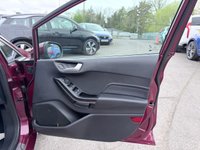 USED 2022 22 FORD FIESTA Red 1.0T EcoBoost MHEV Titanium Vignale hatchback, 16,250 miles, ULEZ compliant, Auto, Sat Nav, B&O audio, Panorama roof, Camera, 17in alloys, A/C. This 2022 Ford Fiesta Titanium Vignale boasts an exceptionally low mileage of just 16,250 miles, a testament to its careful single owner. This Euro 6 compliant 1.0L Petrol Hybrid is presented with a full dealership service history, most recently serviced on 28 February 2025 at 11,975 miles. A 12 month MOT will be provided on purchase, and the vehicle comes with a 3 month warranty for your peace of mind.  Experience the refined features of this Fiesta, including an opening panorama roof that floo