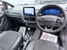 USED 2022 22 FORD FIESTA Red 1.0T EcoBoost MHEV Titanium Vignale hatchback, 16,250 miles, ULEZ compliant, Auto, Sat Nav, B&O audio, Panorama roof, Camera, 17in alloys, A/C. This 2022 Ford Fiesta Titanium Vignale boasts an exceptionally low mileage of just 16,250 miles, a testament to its careful single owner. This Euro 6 compliant 1.0L Petrol Hybrid is presented with a full dealership service history, most recently serviced on 28 February 2025 at 11,975 miles. A 12 month MOT will be provided on purchase, and the vehicle comes with a 3 month warranty for your peace of mind.  Experience the refined features of this Fiesta, including an opening panorama roof that floo