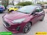 USED 2022 22 FORD FIESTA Red 1.0T EcoBoost MHEV Titanium Vignale hatchback, 16,250 miles, ULEZ compliant, Auto, Sat Nav, B&O audio, Panorama roof, Camera, 17in alloys, A/C. This 2022 Ford Fiesta Titanium Vignale boasts an exceptionally low mileage of just 16,250 miles, a testament to its careful single owner. This Euro 6 compliant 1.0L Petrol Hybrid is presented with a full dealership service history, most recently serviced on 28 February 2025 at 11,975 miles. A 12 month MOT will be provided on purchase, and the vehicle comes with a 3 month warranty for your peace of mind.  Experience the refined features of this Fiesta, including an opening panorama roof that floo