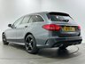 USED 2018 18 MERCEDES-BENZ C CLASS 2.1 C220d AMG Line (Premium Plus) G-Tronic+ 4MATIC Euro 6 (s/s) 5dr PAN, BURMSTER, LED, R-CAM, 18"