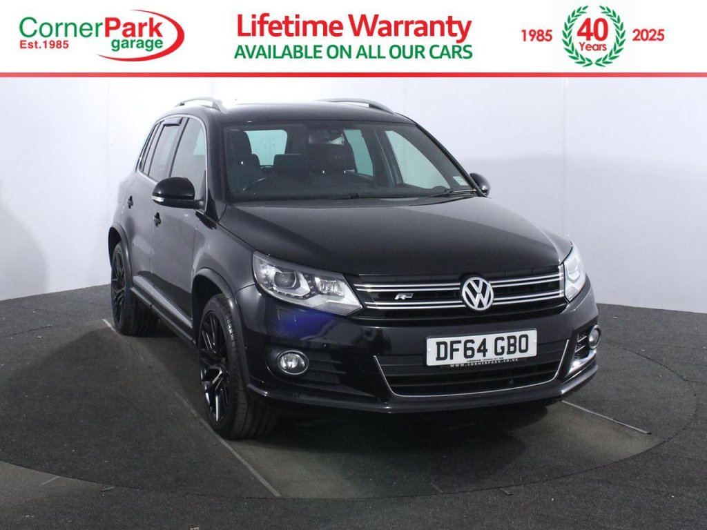USED 2014 64 VOLKSWAGEN TIGUAN 2.0 TDI BlueMotion Tech R-Line SUV 5dr Diesel Manual 4WD Euro 5 (s/s) (Nav) (140 ps) 