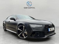 USED 2017 17 AUDI RS7 4.0 TFSI V8 Performance Sportback 5dr Petrol Tiptronic quattro Euro 6 (s/s) (605 ps) FINANCE+REVCAM+HPI+SPORTS EXHAUST