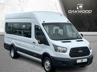 USED 2017 17 FORD TRANSIT 2.2 TDCi 460 HDT Trend Minibus 5dr Diesel Manual L4 H3 (18 seats) (196 g/km, 123 bhp) SOUGHT AFTER 2.2 EURO6 18 SEATER WITH LOW MILES