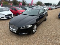 USED 2014 14 JAGUAR XF 2.2d Luxury Auto Euro 5 (s/s) 4dr SATNAV+CRU+CAT S+P-SENSORS