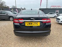 USED 2014 14 JAGUAR XF 2.2d Luxury Auto Euro 5 (s/s) 4dr SATNAV+CRU+CAT S+P-SENSORS