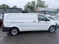 USED 2021 71 MERCEDES-BENZ VITO White 2.0 116 CDI Progressive Euro 6 panel van, 35,900 miles, ULEZ compliant, Automatic, Bluetooth, Cruise, DAB, Reverse camera. Plus VAT @ 20%! This 2021 Mercedes Benz Vito 116 CDI Progressive L3 presents an exceptional ownership proposition with its very low mileage of just 35,900 miles and a single owner from new. This Euro 6 compliant, rear wheel drive model boasts a powerful 2.0 litre diesel engine delivering 161 bhp, paired with a smooth G Tronic automatic transmission. Its full service history is up to date at 4K, 16K, 23K, and 30K , with the last service performed on 11 June 2025 at 30,050 miles, and it will come with a 12 month