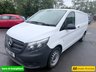 USED 2021 71 MERCEDES-BENZ VITO White 2.0 116 CDI Progressive Euro 6 panel van, 35,900 miles, ULEZ compliant, Automatic, Bluetooth, Cruise, DAB, Reverse camera. Plus VAT @ 20%! This 2021 Mercedes Benz Vito 116 CDI Progressive L3 presents an exceptional ownership proposition with its very low mileage of just 35,900 miles and a single owner from new. This Euro 6 compliant, rear wheel drive model boasts a powerful 2.0 litre diesel engine delivering 161 bhp, paired with a smooth G Tronic automatic transmission. Its full service history is up to date at 4K, 16K, 23K, and 30K , with the last service performed on 11 June 2025 at 30,050 miles, and it will come with a 12 month