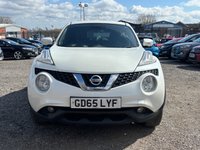 USED 2015 65 NISSAN JUKE 1.5 dCi Tekna SUV 5 Door Diesel Manual White Euro 6 Low Tax HEATED SEATS+PRIV GLASS+USB POINT