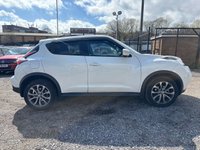 USED 2015 65 NISSAN JUKE 1.5 dCi Tekna SUV 5 Door Diesel Manual White Euro 6 Low Tax HEATED SEATS+PRIV GLASS+USB POINT