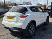 USED 2015 65 NISSAN JUKE 1.5 dCi Tekna SUV 5 Door Diesel Manual White Euro 6 Low Tax HEATED SEATS+PRIV GLASS+USB POINT