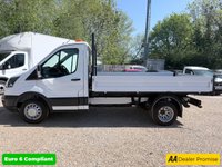 USED 2019 69 FORD TRANSIT White 2.0 350 EcoBlue Euro 6 Tipper, 31,600 miles, ULEZ compliant, 6-Speed manual, Electric windows, Radio. Bluetooth Plus VAT @ 20%!! This 2019 Ford Transit van boasts exceptionally low mileage for its age, having covered just 31,600 miles, and comes with the reassurance of a single owner and a full service history at 5K, 9K, 13K, 17K, 22K, and 28K.  The 2.0 350 EcoBlue RWD L2 H1 Euro 6 2dr (DRW) derivative is powered by an efficient 2.0L diesel engine, meeting Euro 6 emissions standards and offering low CO2 emissions.  Notable features include the Ford Connected Audio System with Bluetooth connectivity for seamless communicat