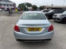 USED 2018 18 MERCEDES-BENZ C CLASS 2.1 C220d AMG Line Saloon 4dr Diesel G-Tronic+ Euro 6-FINISHED IN DIAMOND SILVER WITH BLACK LEATHER UPHOLSTERY-REVERSE CAMERA-ACTIVE PARK ASSIST-BLUETOOTH-CRUISE CONTROL-ELECTRIC FOLDING MIRRORS-AMBIENT LIGHTING-LED HEADLIGHTS-18