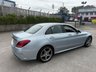 USED 2018 18 MERCEDES-BENZ C CLASS 2.1 C220d AMG Line Saloon 4dr Diesel G-Tronic+ Euro 6-FINISHED IN DIAMOND SILVER WITH BLACK LEATHER UPHOLSTERY-REVERSE CAMERA-ACTIVE PARK ASSIST-BLUETOOTH-CRUISE CONTROL-ELECTRIC FOLDING MIRRORS-AMBIENT LIGHTING-LED HEADLIGHTS-18