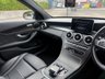 USED 2018 18 MERCEDES-BENZ C CLASS 2.1 C220d AMG Line Saloon 4dr Diesel G-Tronic+ Euro 6-FINISHED IN DIAMOND SILVER WITH BLACK LEATHER UPHOLSTERY-REVERSE CAMERA-ACTIVE PARK ASSIST-BLUETOOTH-CRUISE CONTROL-ELECTRIC FOLDING MIRRORS-AMBIENT LIGHTING-LED HEADLIGHTS-18