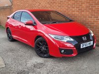 USED 2015 65 HONDA CIVIC 1.6 i-DTEC Sport (Navi) Hatchback 5dr Diesel Manual Euro 5 (s/s) (120 ps) FULL SERVICE HISTORY - IMMACULATE - SAT NAV - REAR PARK CAMERA