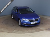 USED 2020 20 SKODA OCTAVIA 1.5 TSI GPF ACT SE Technology Estate 5dr Petrol Manual Euro 6 (s/s) (150 ps) SE TECHNOLOGY, STUNNING BLUE FINISH