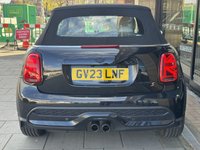 USED 2023 23 MINI CONVERTIBLE 2.0 Cooper S Exclusive Convertible 2dr Petrol Steptronic Euro 6 (s/s) (178 ps) Satellite Grey Chester Leather Trim
