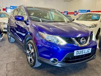 USED 2015 15 NISSAN QASHQAI 1.6 dCi n-tec+ SUV 5dr Diesel Manual 2WD Euro 5 (s/s) (130 ps) - PANORAMIC ROOF WITH BLIND -