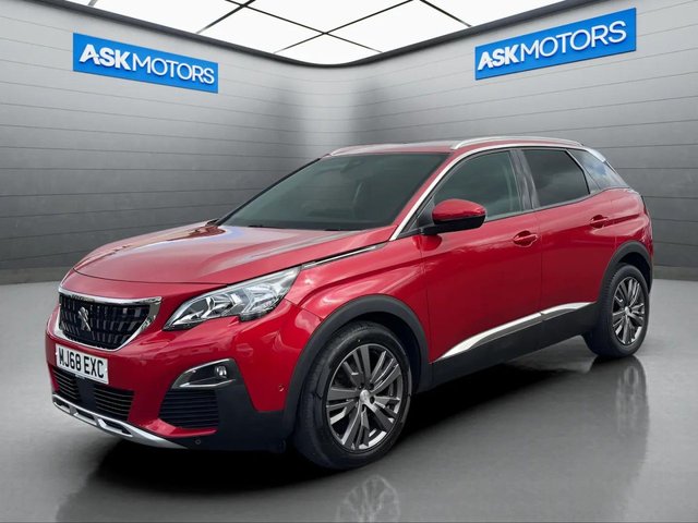 2018 68 PEUGEOT 3008 1.5 BlueHDi Allure SUV 5dr Diesel Manual Euro 6 (s/s) (130 ps) 