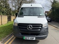 USED 2021 71 MERCEDES-BENZ eSprinter 55kWh Progressive Electric Auto FWD 20kW Charger (115 ps) L2 H2 MWB PANEL VAN  CLIMATE+2X CHARGERS+EURO 6+