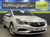 USED 2017 17 VAUXHALL ASTRA 1.4i Turbo Tech Line Sports Tourer 5dr Petrol Manual Euro 6 (125 ps) 